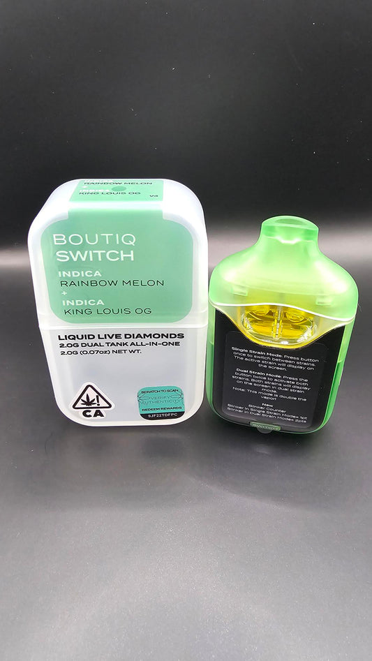 2G BOUTIQ Switch V4 - Rainbow Melon x King Louis OG