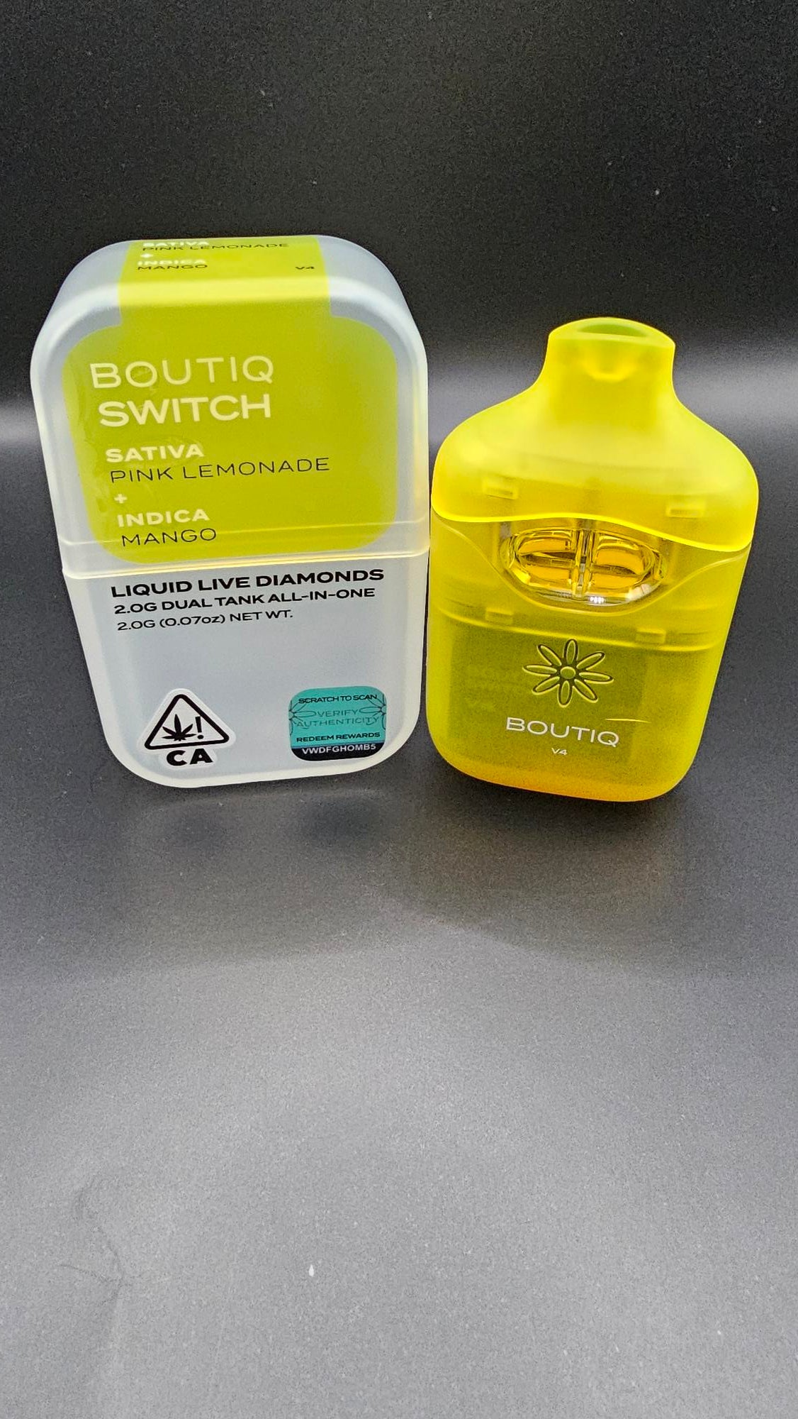 2G BOUTIQ Switch V4 - Pink lemonade x Mango