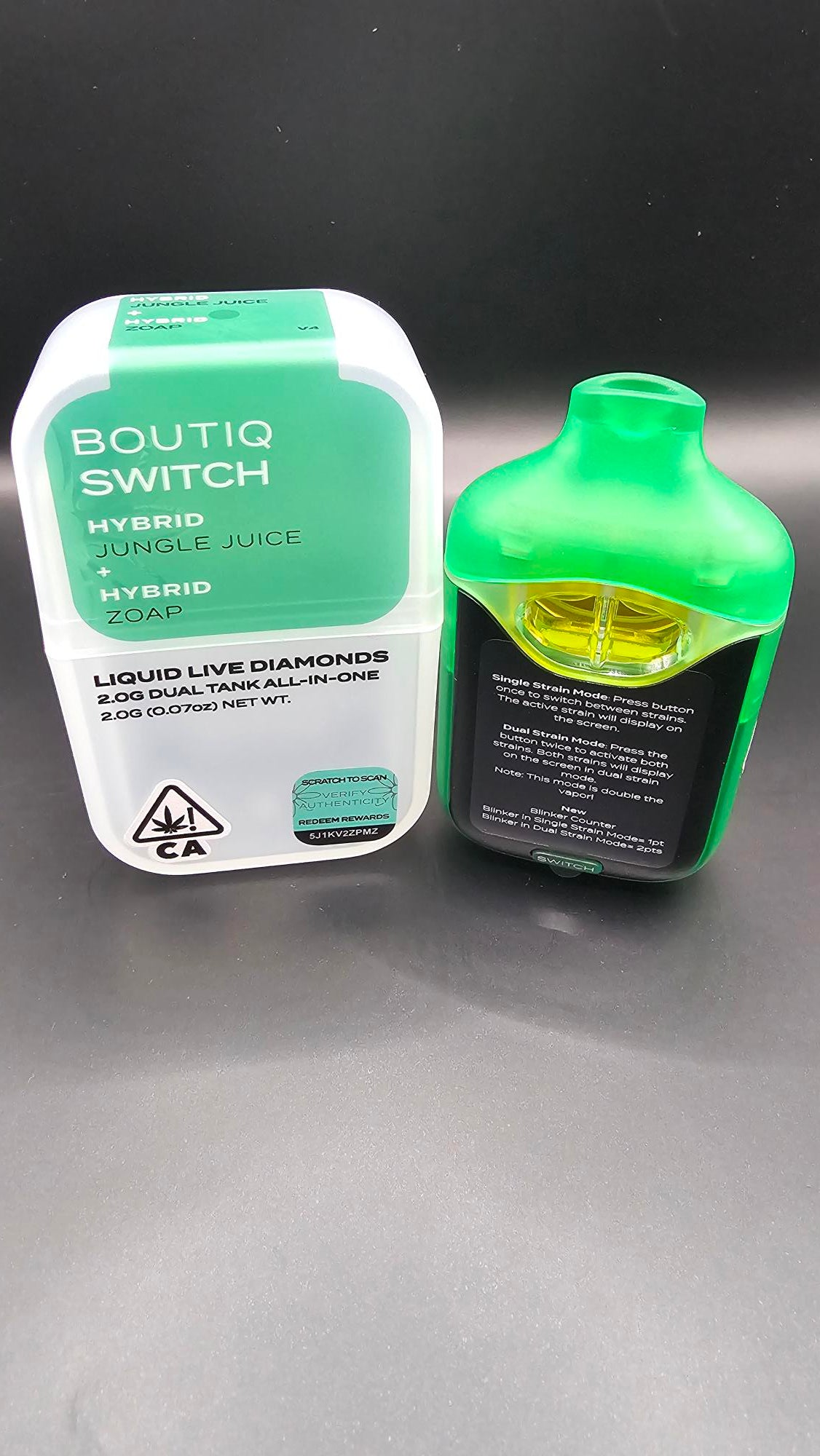 2G BOUTIQ Switch V4 - Jungle Juice x Zoap
