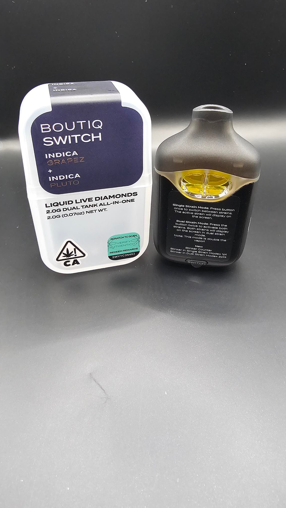 2G BOUTIQ Switch V4 - Grapez x Pluto