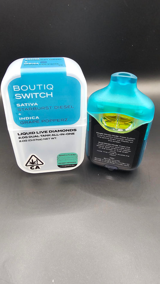 2G BOUTIQ Switch V4 - Starburst Diesel x Grape Popperz